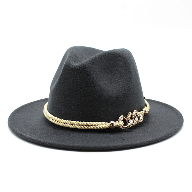 KYRA — Vintage Fedora Hat with Elevated AURA Finish