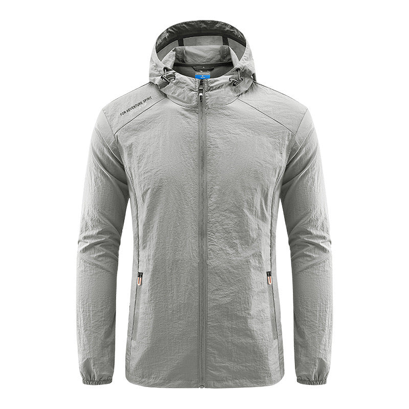 CORAEL — Men's Lightweight Hooded UV Windbreaker Jacket