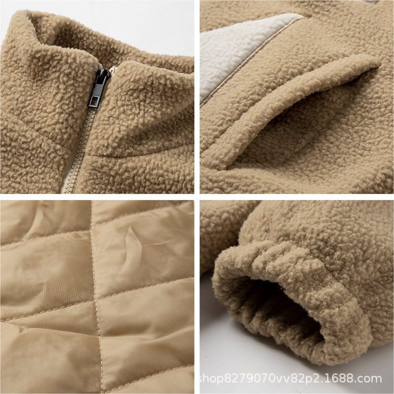REVDEN — Men's Zip Fleece Jacket for Everyday Warmth