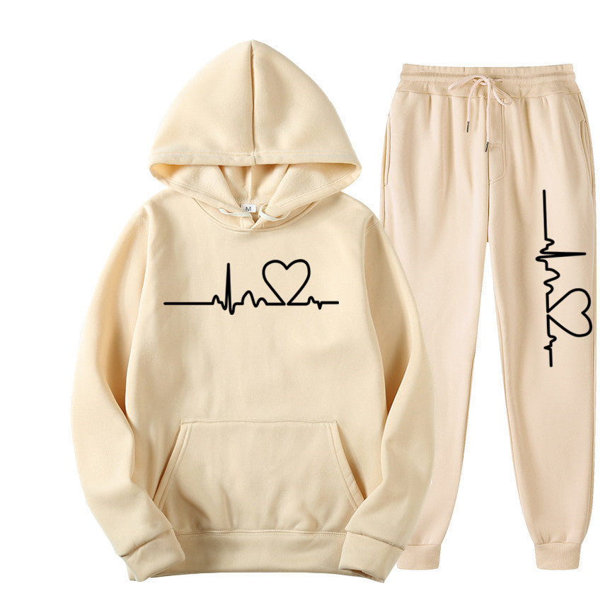ORORA — Women's Hoodie and Jogger Tracksuit Set with Sharp Detail