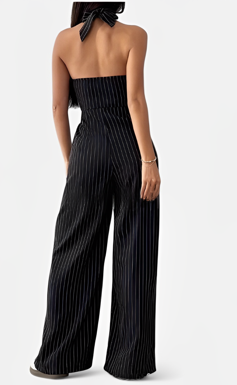 SENION — Women's Tailored Jumpsuit with Clean Drape