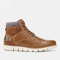 HAVELL — Retro Leather Boots with Cushioned Comfort