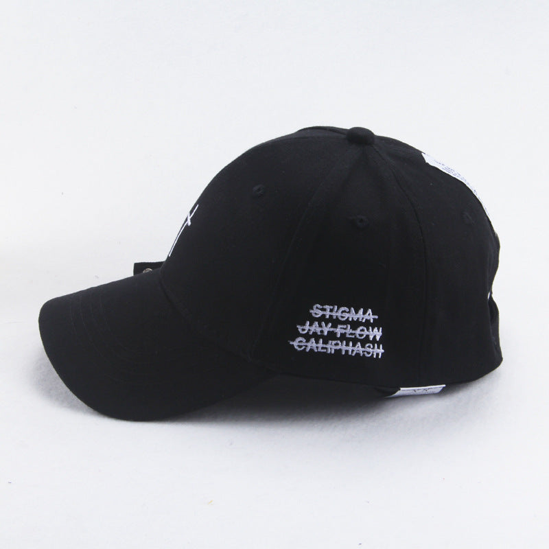 VANIRA — Embroidered Cross Cap with Adjustable Strap