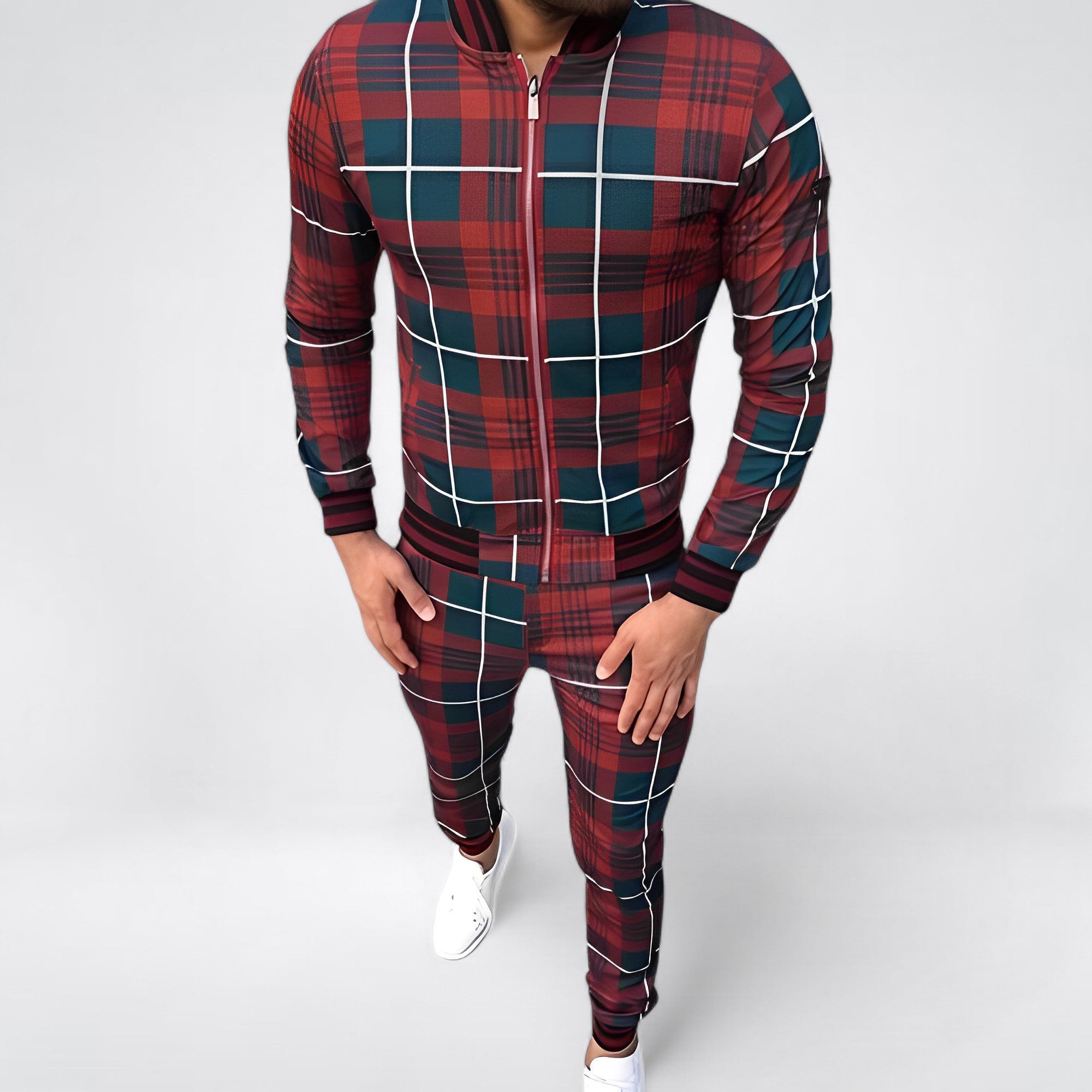 TAVON — Men's Relaxed Tracksuit Set for Everyday Wear