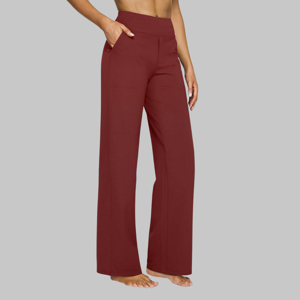 MAVAN — Soft Jersey Wide-Leg Pants with Easy Drape