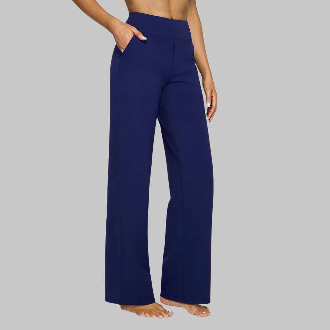 MAVAN — Soft Jersey Wide-Leg Pants with Easy Drape