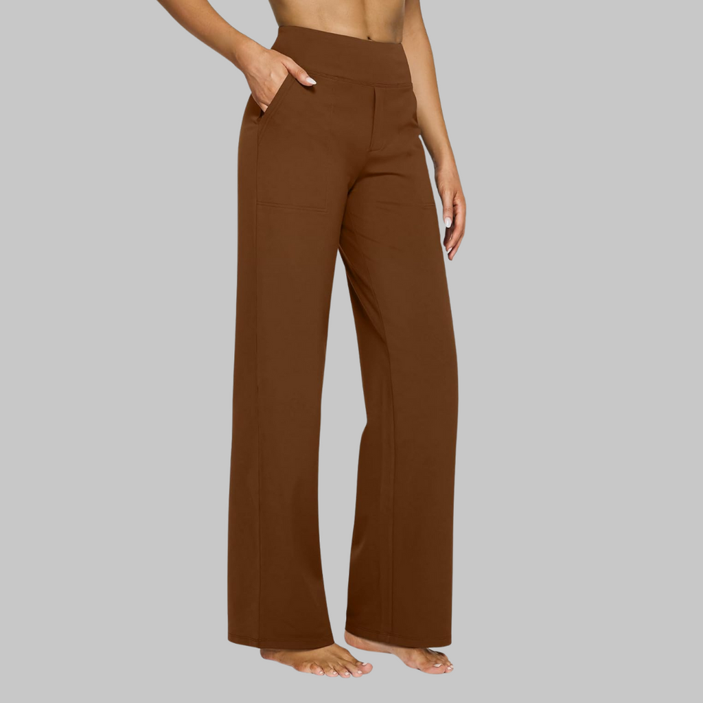 MAVAN — Soft Jersey Wide-Leg Pants with Easy Drape
