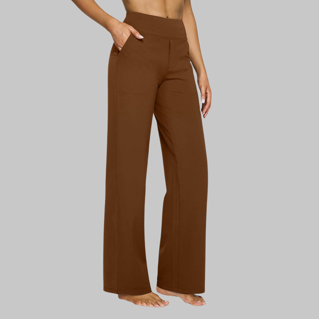 MAVAN — Soft Jersey Wide-Leg Pants with Easy Drape