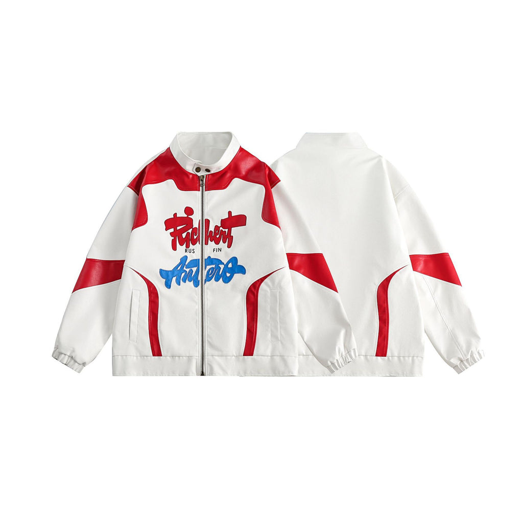 NOVIA — Men's Oversized Varsity Baseball Jacket Coat