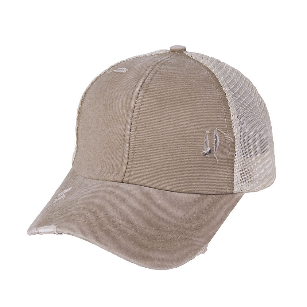 TAVOR — Washed Cotton Baseball Cap with Adjustable Fit