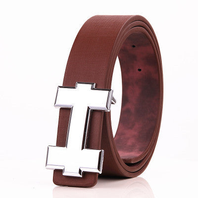 ORIRA — Reversible H Buckle Leather Belt for Everyday Wear