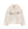 WESOR — Plush Faux Fur Lapel Winter Coat for Women
