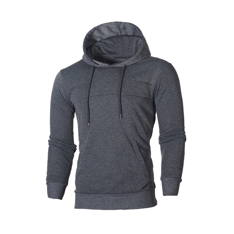 BRONX — Men's Oversized Drawcord Hoodie in Fleece with Sharp Detail