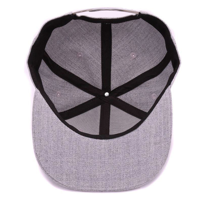 ZANEON — Cotton Snapback Cap with Embroidered Logo