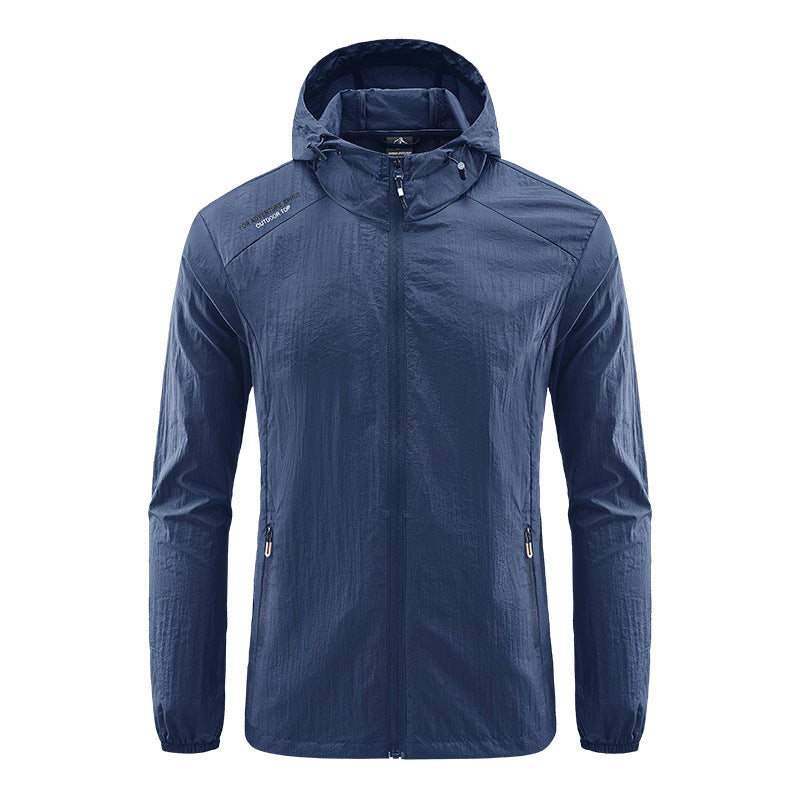 CORAEL — Men's Lightweight Hooded UV Windbreaker Jacket