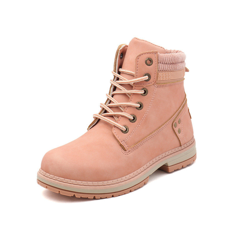 MIRIRA — Retro Leather Boots with Cushioned Comfort