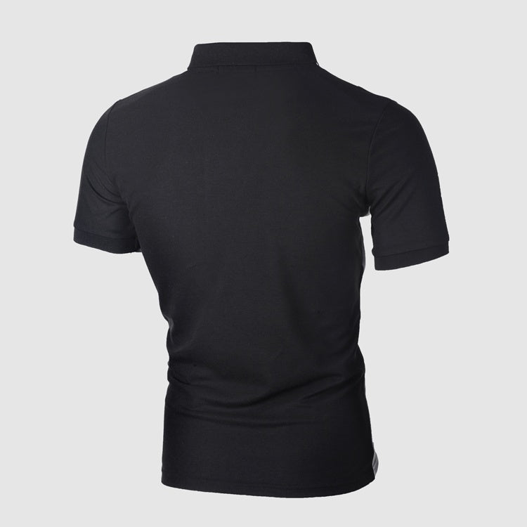 SORE — Men's Short Sleeve Polo Shirt with Clean Collar