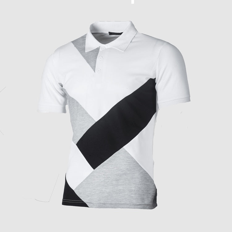 SORE — Men's Short Sleeve Polo Shirt with Clean Collar