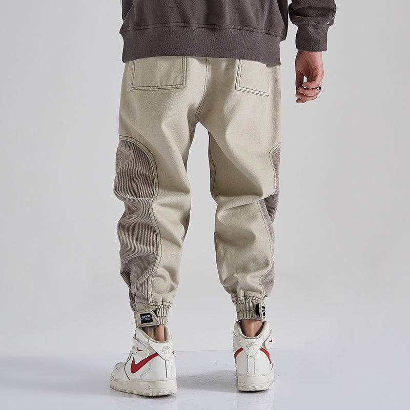 MORIS — Men's Loose-Fit Patchwork Denim Jeans in Streetwear Fit