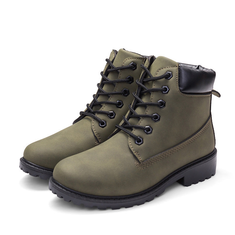 LORIO — Men's Rugged Lace-Up Durable Leather Work Boots