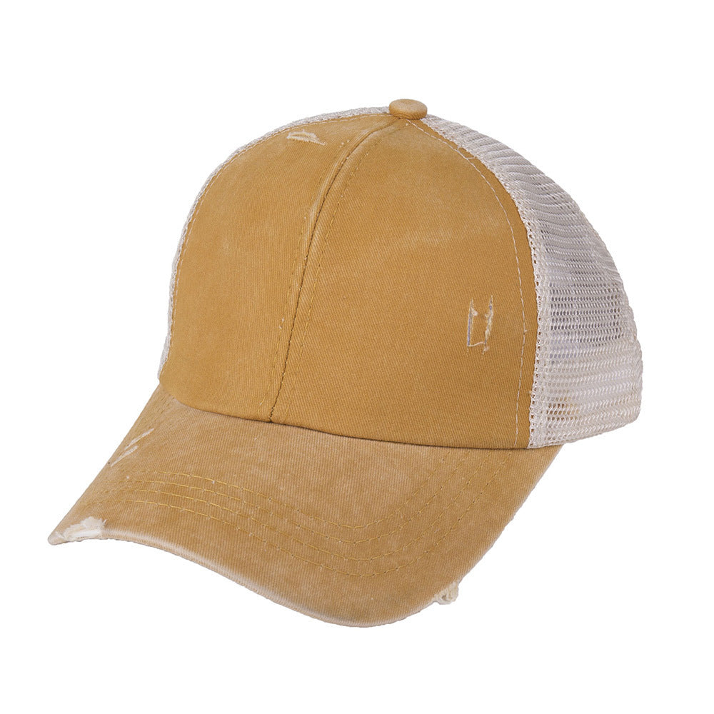 TAVOR — Washed Cotton Baseball Cap with Adjustable Fit