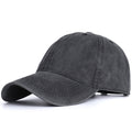 ZEVVEN — Distressed Cotton Baseball Cap in Vintage Wash