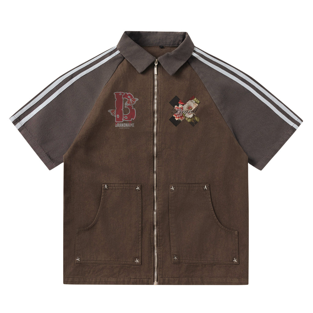 DAXVEN — Men's Printed Vacation Shirt with Relaxed Fit