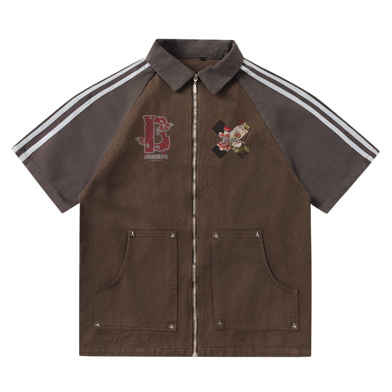 DAXVEN — Men's Printed Vacation Shirt with Relaxed Fit