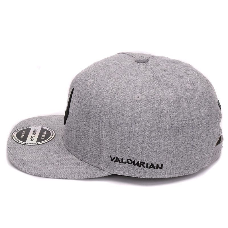 ZANEON — Cotton Snapback Cap with Embroidered Logo