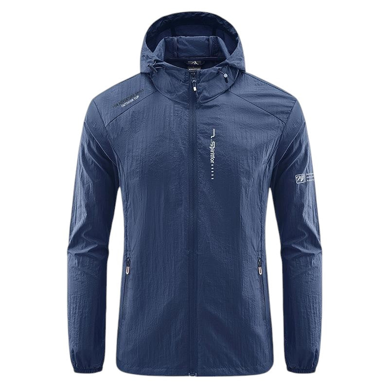 CORAEL — Men's Lightweight Hooded UV Windbreaker Jacket