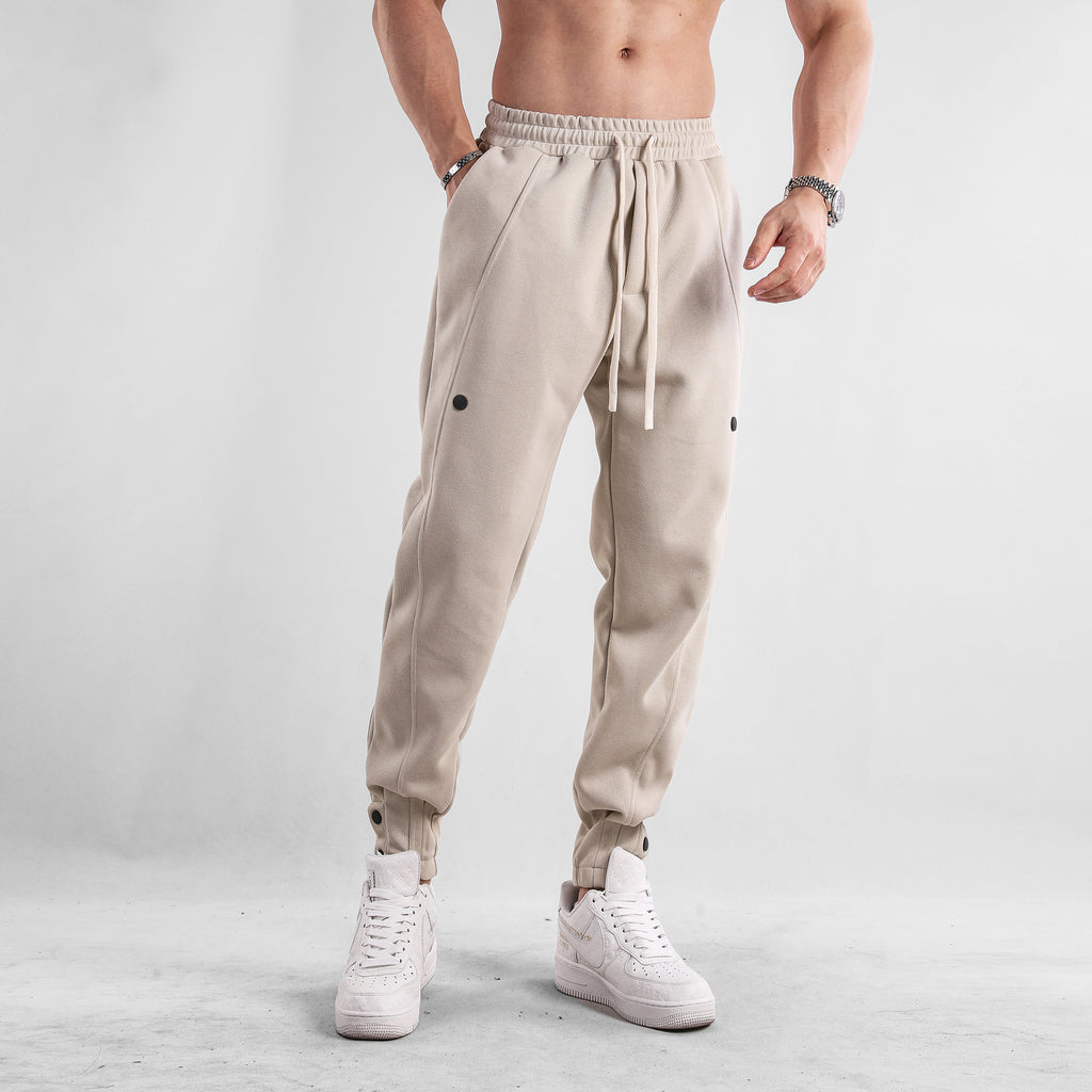 BRAVONN — Tech Tapered Drawstring Casual Pants for Men