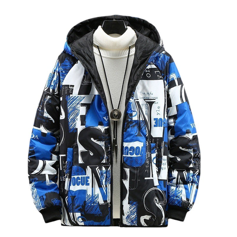 KORIRA — Men's Graphic Hooded Streetwear Jacket Coat