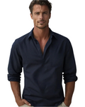 RAEIRA — Men's Linen Shirt with Relaxed Summer Finish