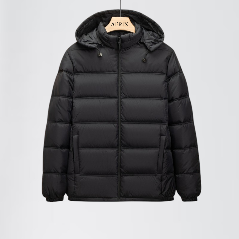 REVORA — Men's Thick Hooded Puffer Coat for Winter