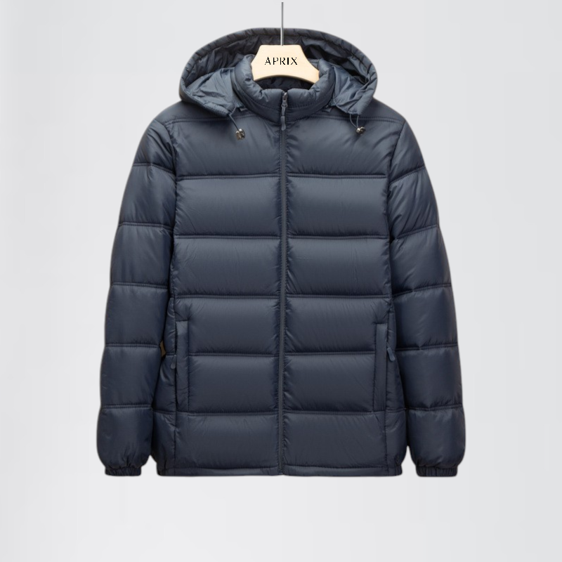 REVORA — Men's Thick Hooded Puffer Coat for Winter