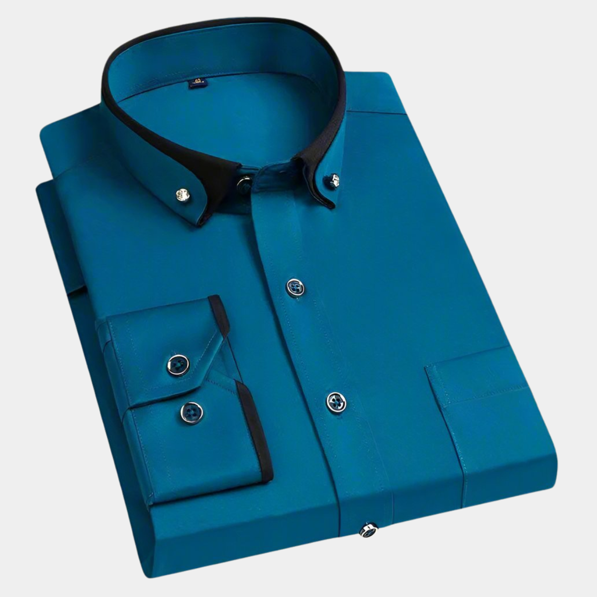 MIRION — Button-Up Shirt with Clean Daily Finish and Fit
