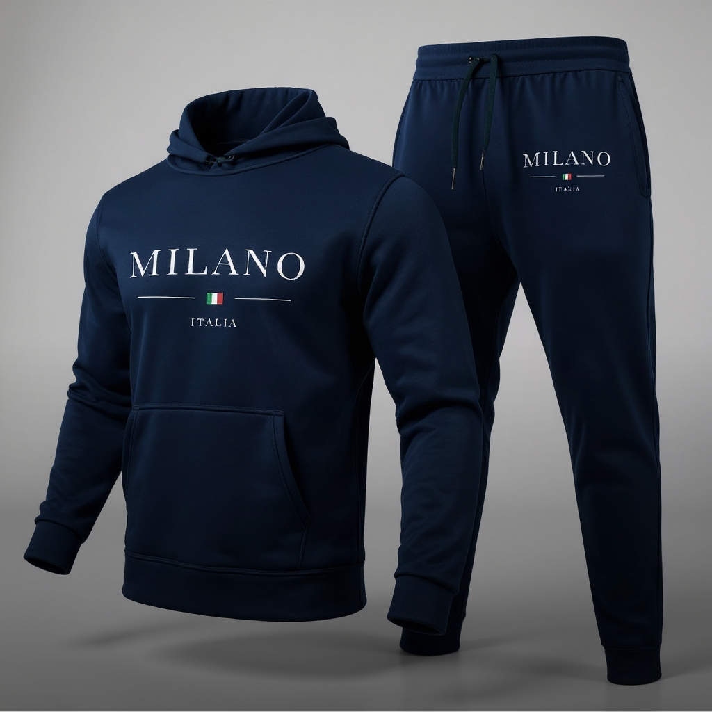 TAVEON — Men's Relaxed Tracksuit Set for Everyday Wear