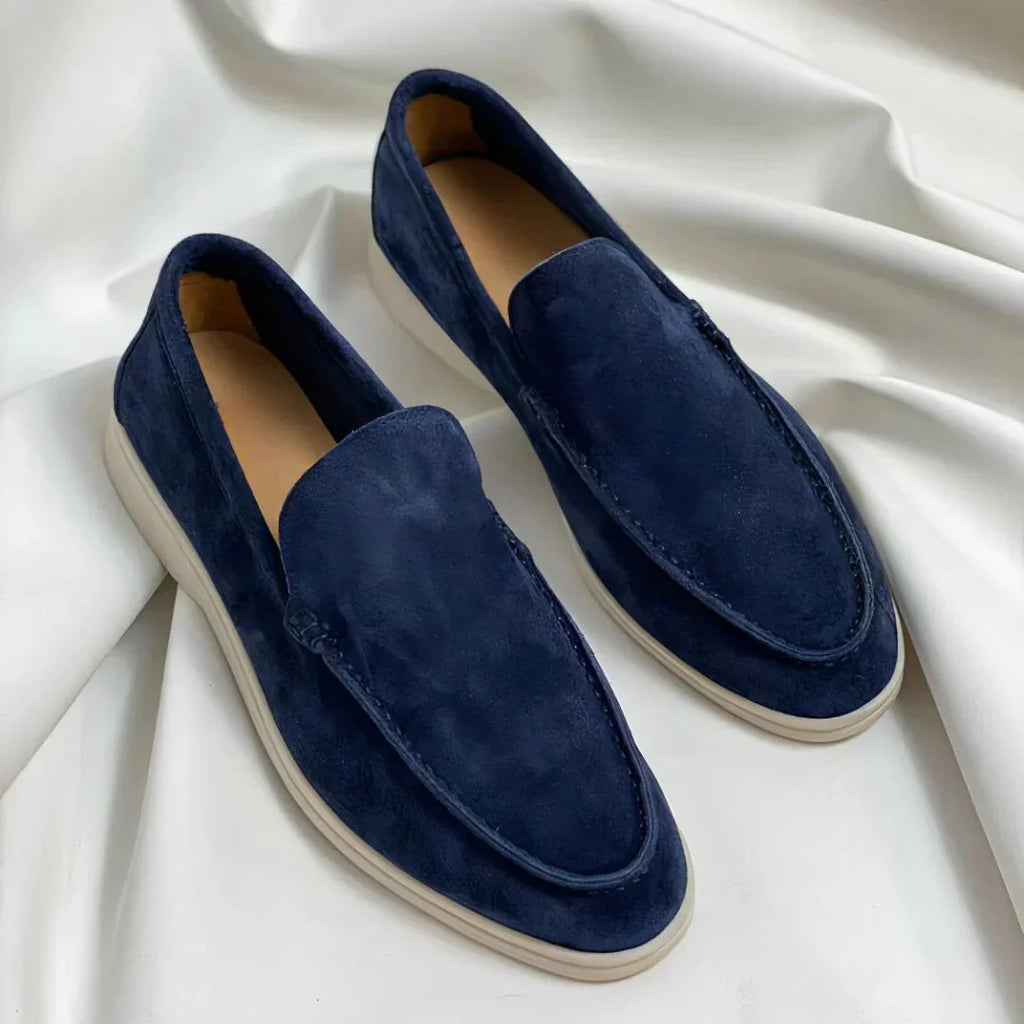 VALAR — Men's Suede Loafers with Soft Italian Finish