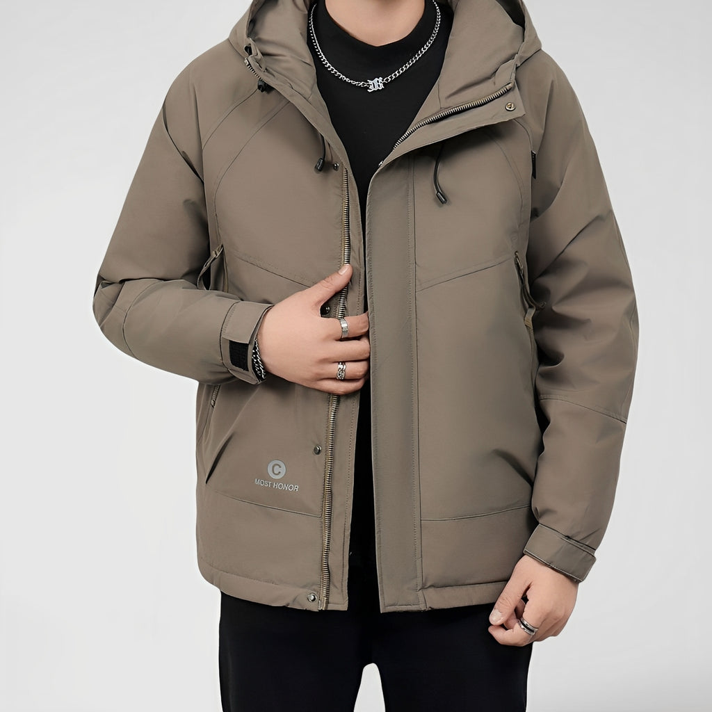 VEXVEN — Men's Waterproof Hooded Jacket for Outdoor Wear