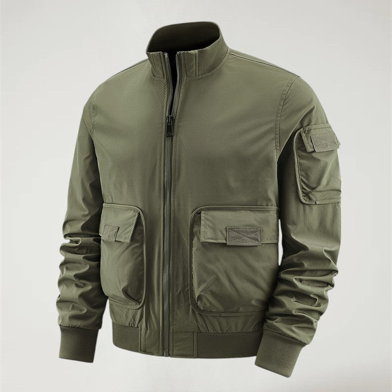 VYRVEN — Men's Utility Bomber Jacket for Outdoor Wear
