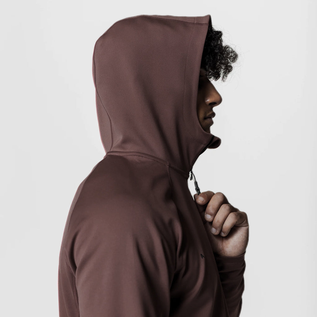 SENAEL — Men's Half-Zip Hooded Active Pullover Jacket
