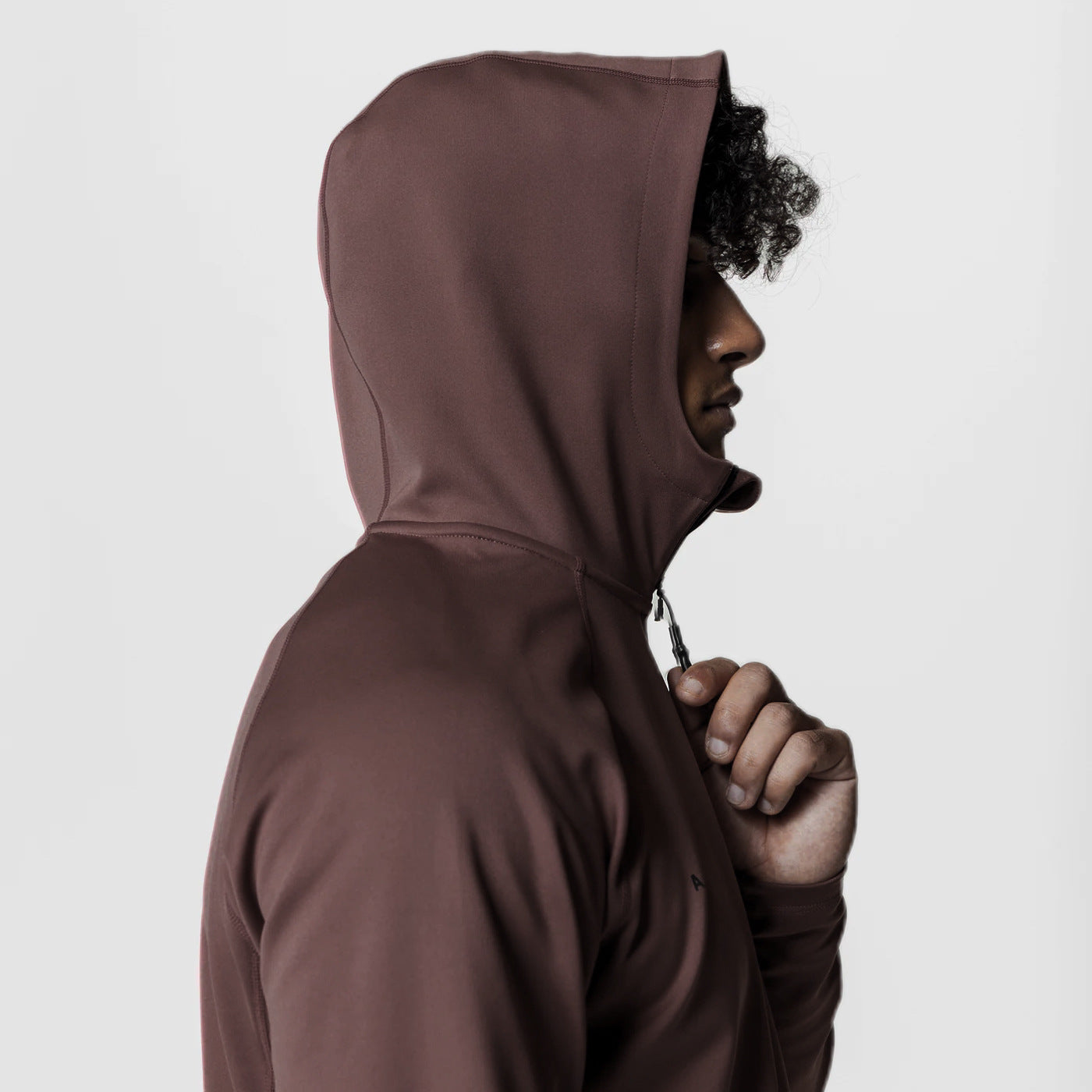 SENAEL — Men's Half-Zip Hooded Active Pullover Jacket