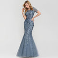 RAEEON — Women's Elegant Dress with Clean AURA Drape