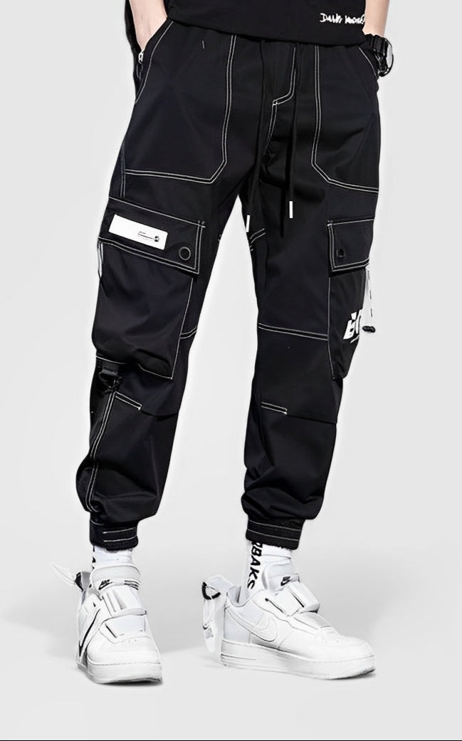 EVIS — Men's Techwear Cargo Joggers in Relaxed Fit