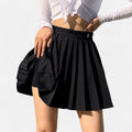 VEXEON — Pleated High-Waist Mini Skort with Built-In Shorts