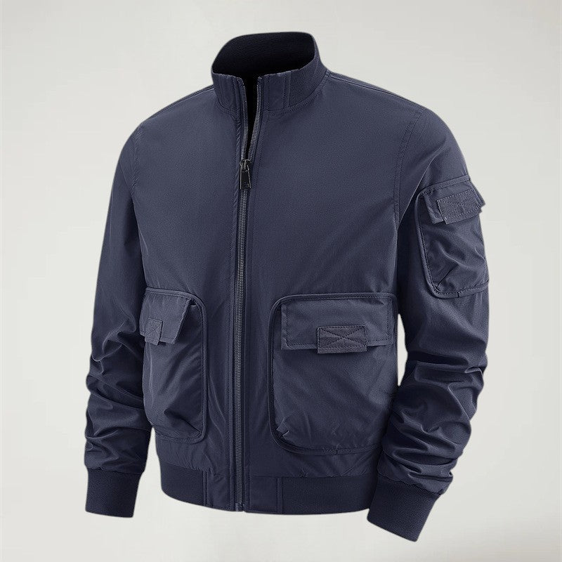 VYRVEN — Men's Utility Bomber Jacket for Outdoor Wear