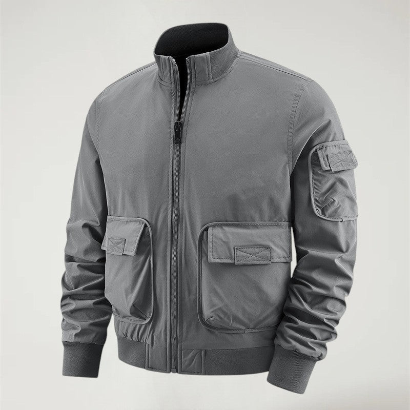 VYRVEN — Men's Utility Bomber Jacket for Outdoor Wear