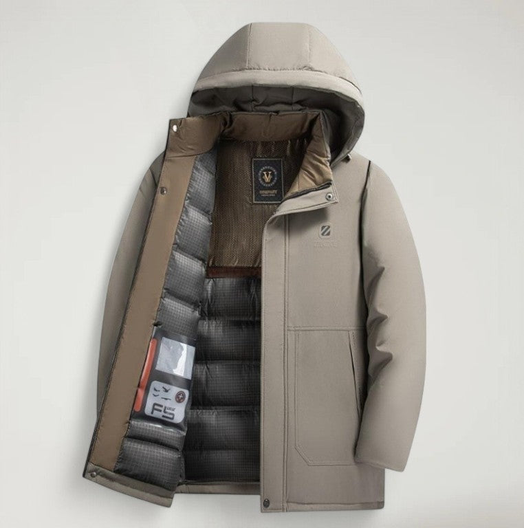LYRON — Cozy Teddy Fleece Jacket with Sharp Detail