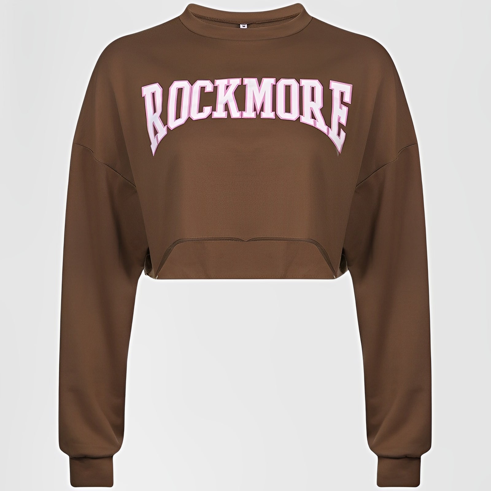 WESRA — Women's Cropped Varsity Sweatshirt Pullover