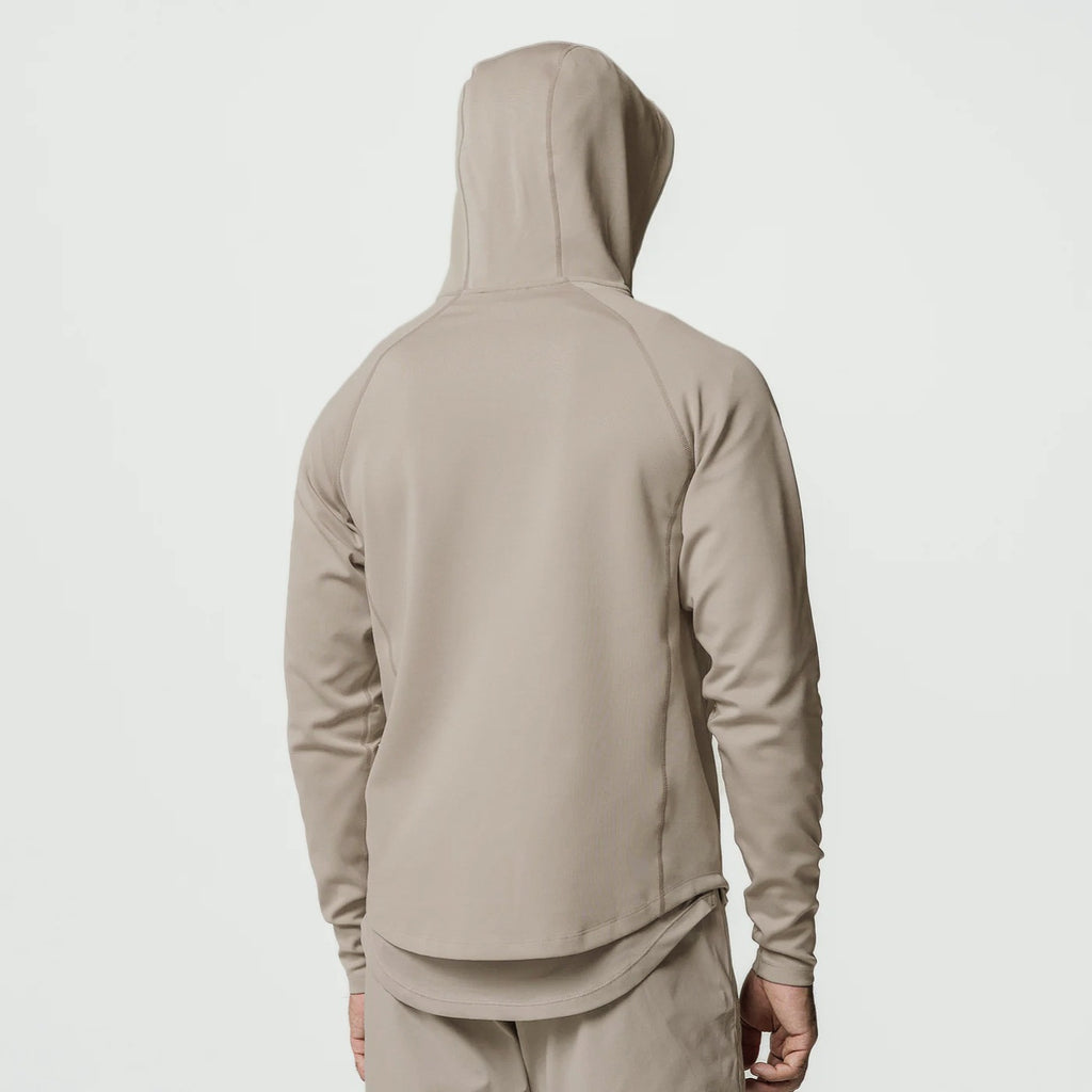 SENAEL — Men's Half-Zip Hooded Active Pullover Jacket